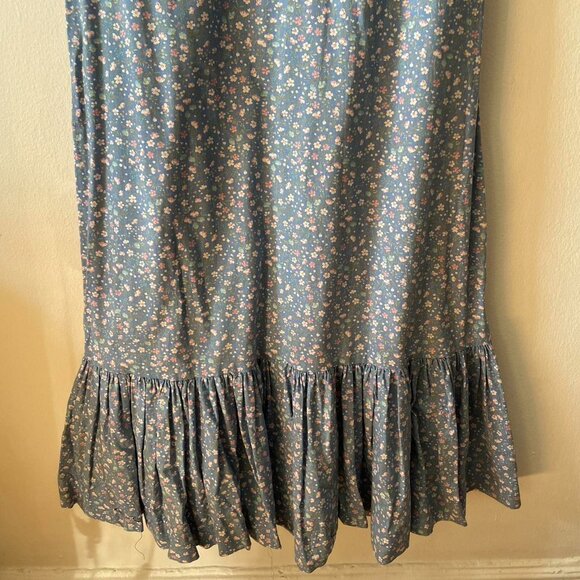 Vintage handmade prairie maxi dress - Picture 2 of 4